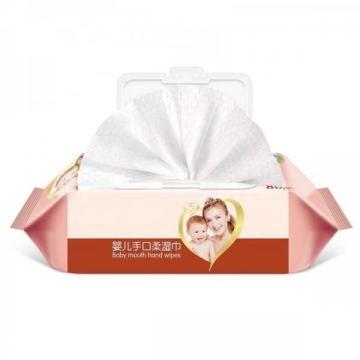 Manufacturer Directly Service Good Service Baby Wipes Organic Cotton Material Discount Price Customer Logo Bag