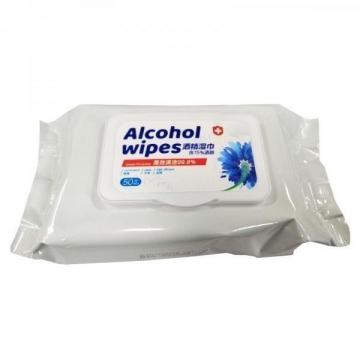 300PCS/400PCS 75% Alcohol Hand Sanitizing Wipes with OEM Service Household Cleaning Big Big Size