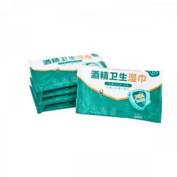 75% Alcohol Big Pack Hot Sell Disposable High Quality Sterilization Disinfection Wipes (DA-0201)