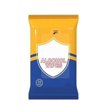 50PCS/bucket 75% disposable non-woven fabric family pack alcohol barrel wipes alcohol wipes 99% wet wipes