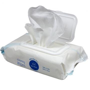 Antibacterial Sanitizing Antiseptic Wet Wipes Without Alcohol