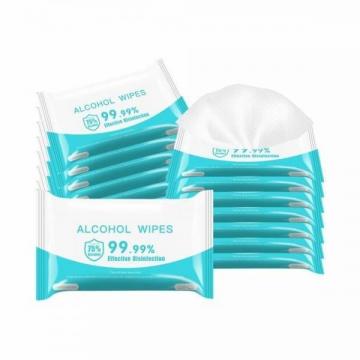 Anti-Bacterial 70% Above Alcohol Wipes 14X18cm