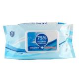 75% Alcohol Antibacterial Tender Cleaning Tender Healthy Single Use Wet Wipes