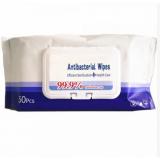 Antibacterial Sanitizing Cleansing Wipes Without Alcohol